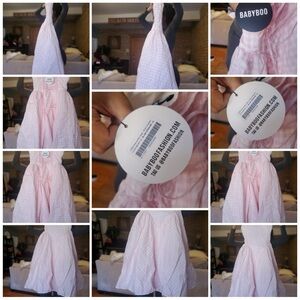 Babyboo Pink Gingham Dress